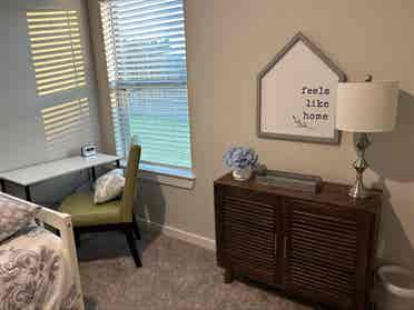 Room in new house w/tree line view!