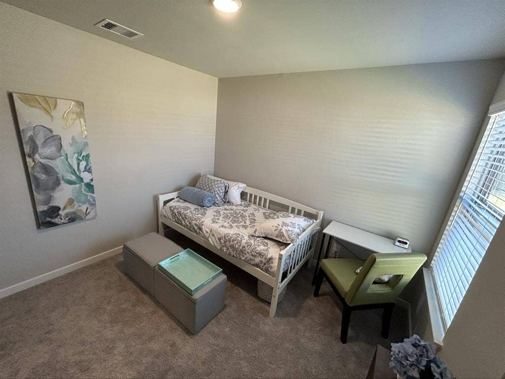 Room in new house w/tree line view!