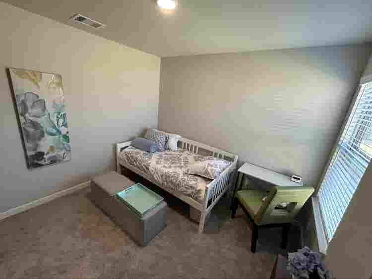 Room in new house w/tree line view!