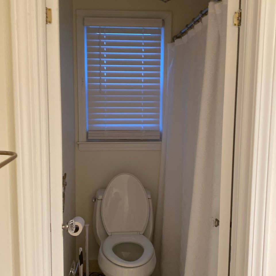 Room with at connecting bathroom