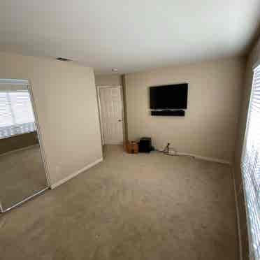 Large room with closet