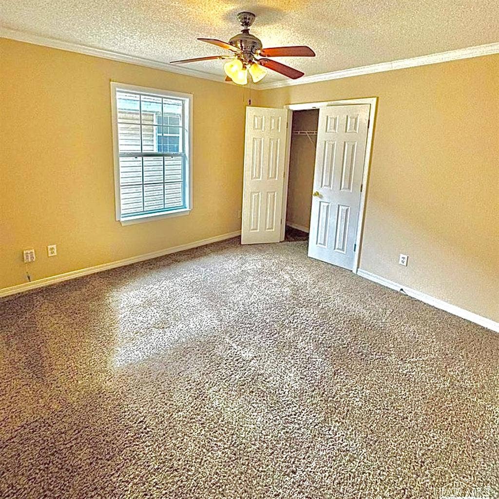 Large rooms in a Christian home.