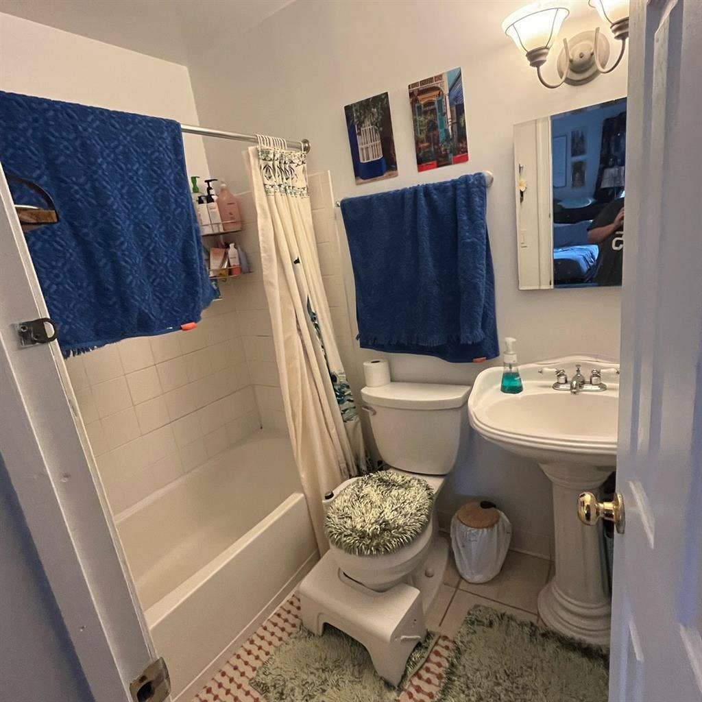 Room w/private bathroom near metro