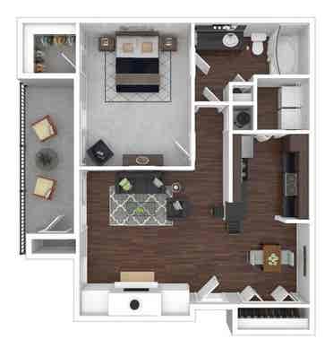 1BHK Lease Avlbl - short/long term