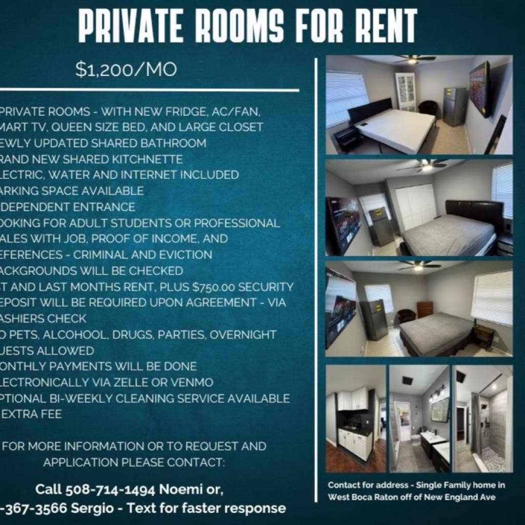 Amazing ROOM for RENT ready