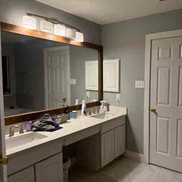 master bedroom /private bathroom