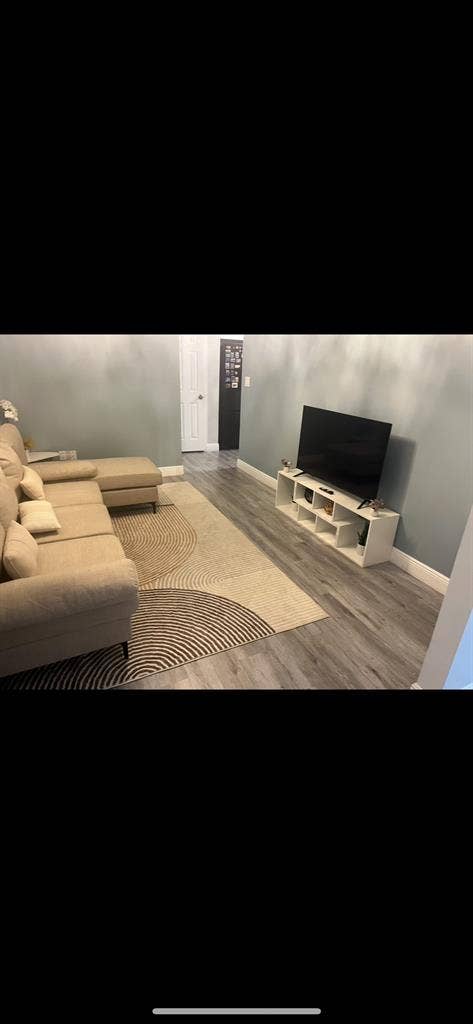 Huge space two living rooms!