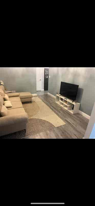 Huge space two living rooms!