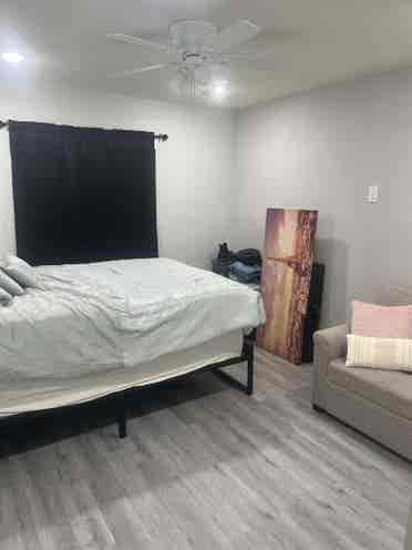 Huge space two living rooms!