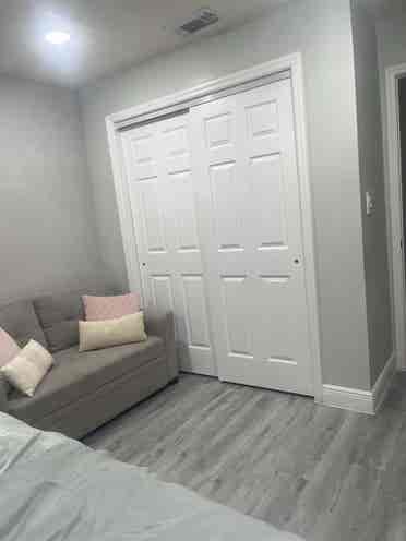 Huge space two living rooms!