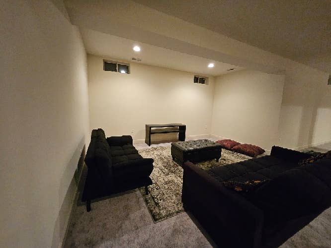 Furnished basement apartment