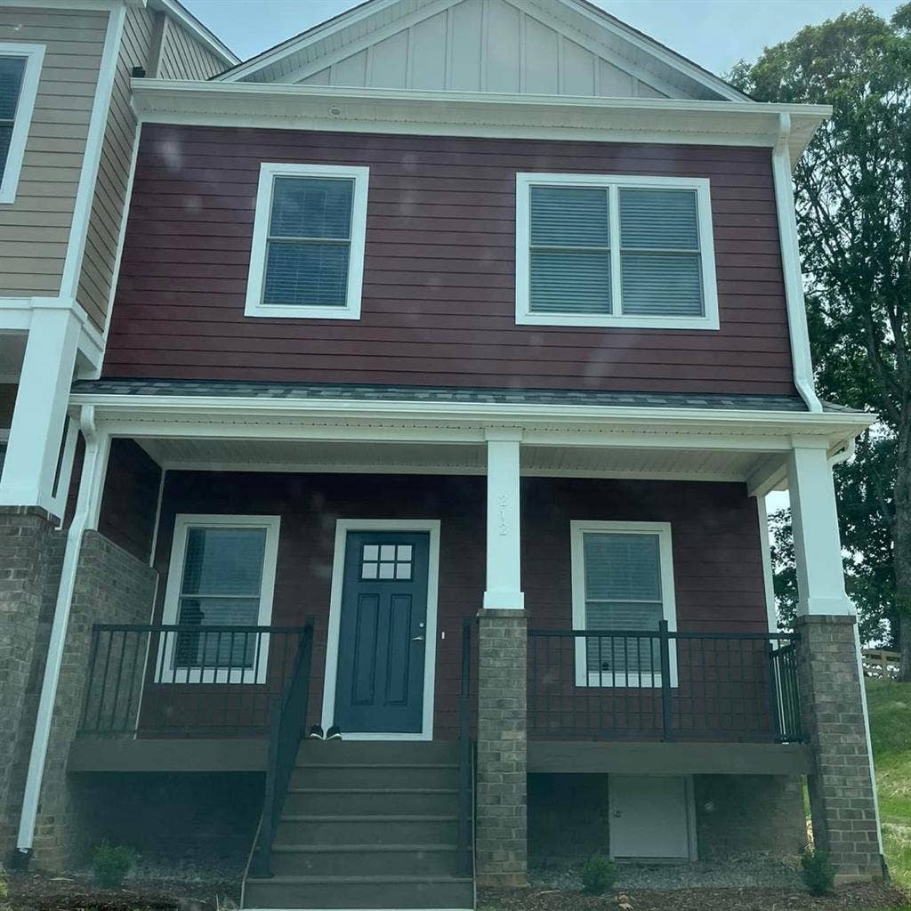 Two rooms at the Summit townhomes