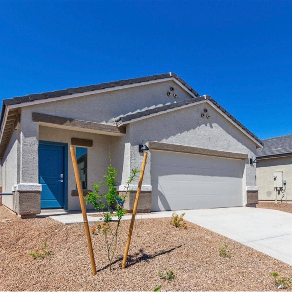 One bedroom and three bedroom house