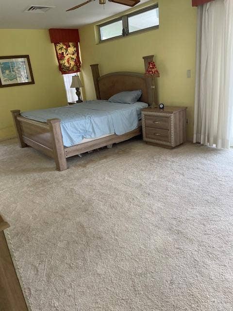 Master bedroom in Lehigh Acres Home