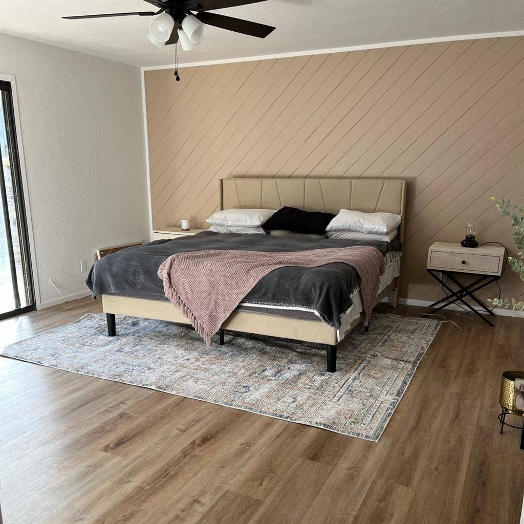 Master bedroom in Fallbrook