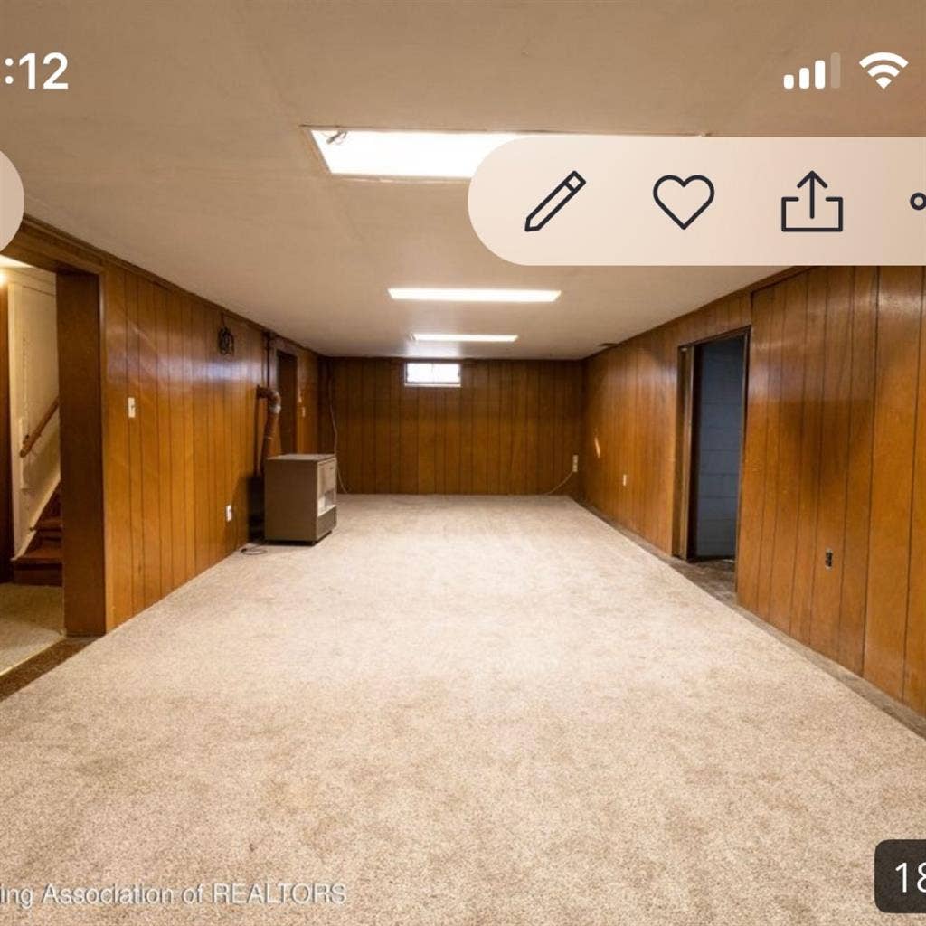 Large Basement Room