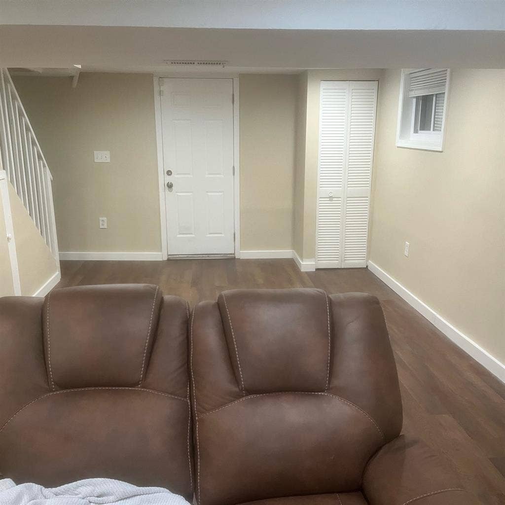 Finished basement floor available