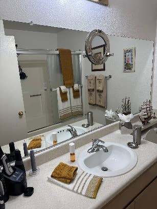 Master Bedroom With Private Bath