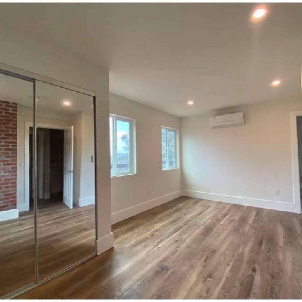 Master bedroom with private bath