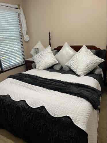Bowie MD Suburbs Furnished Bedroom