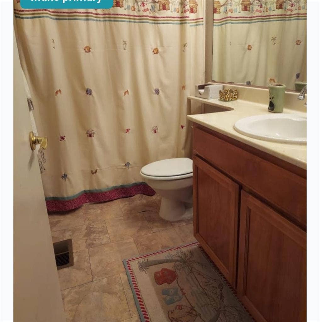 1 bedroom private bathroom