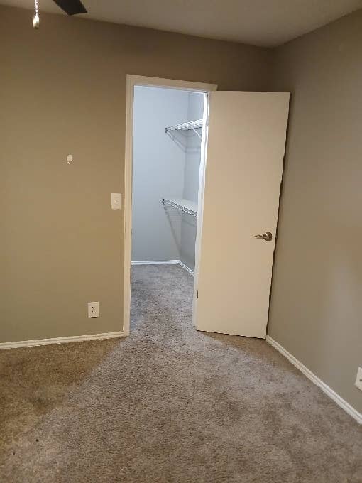 Master Bedroom with Walk in Closet