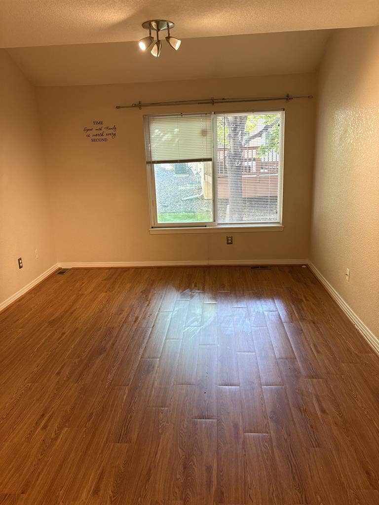 Spacious Unfurnished Master Bedroom