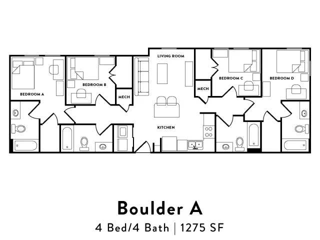 Room for sublease at Point at Ames