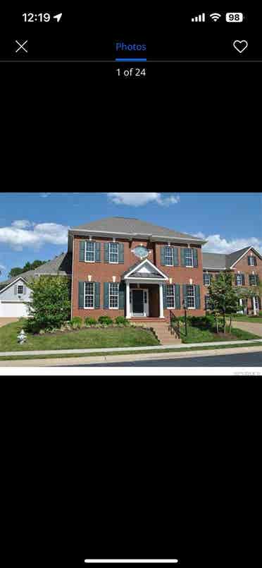 Glen Allen first floor master suite