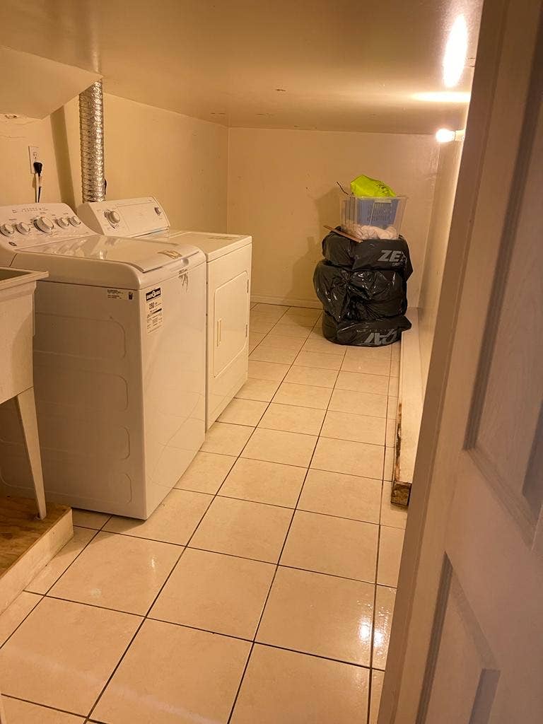 2 bedroom clean, spacious basement