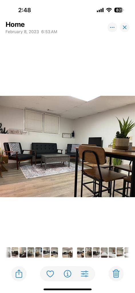 Newly Renovated Furnished 
Basement