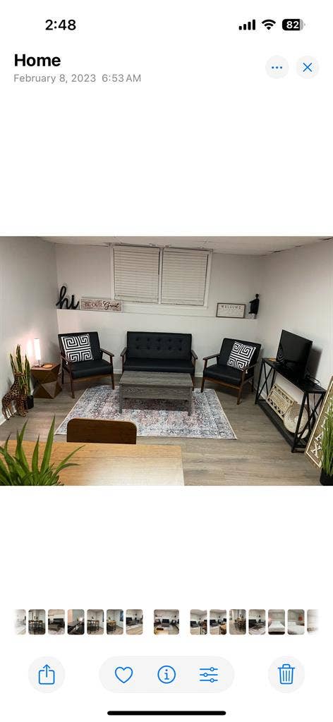 Newly Renovated Furnished 
Basement