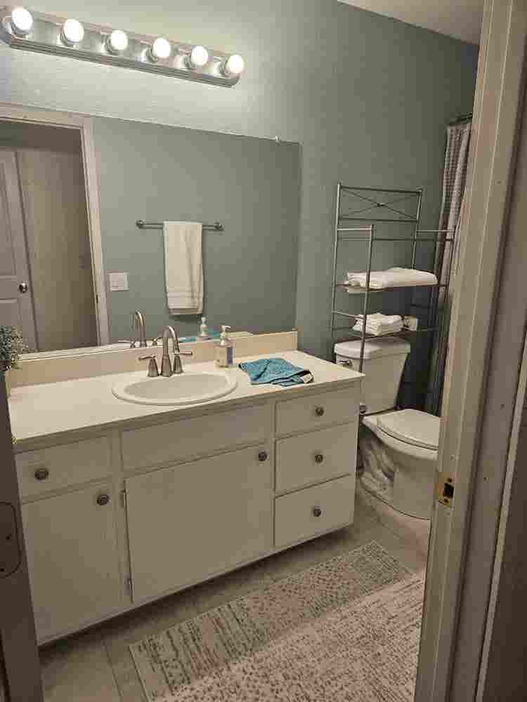 Spacious updated room