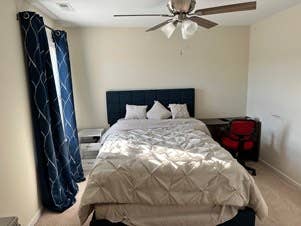 Furnished bedroom/private bathroomm