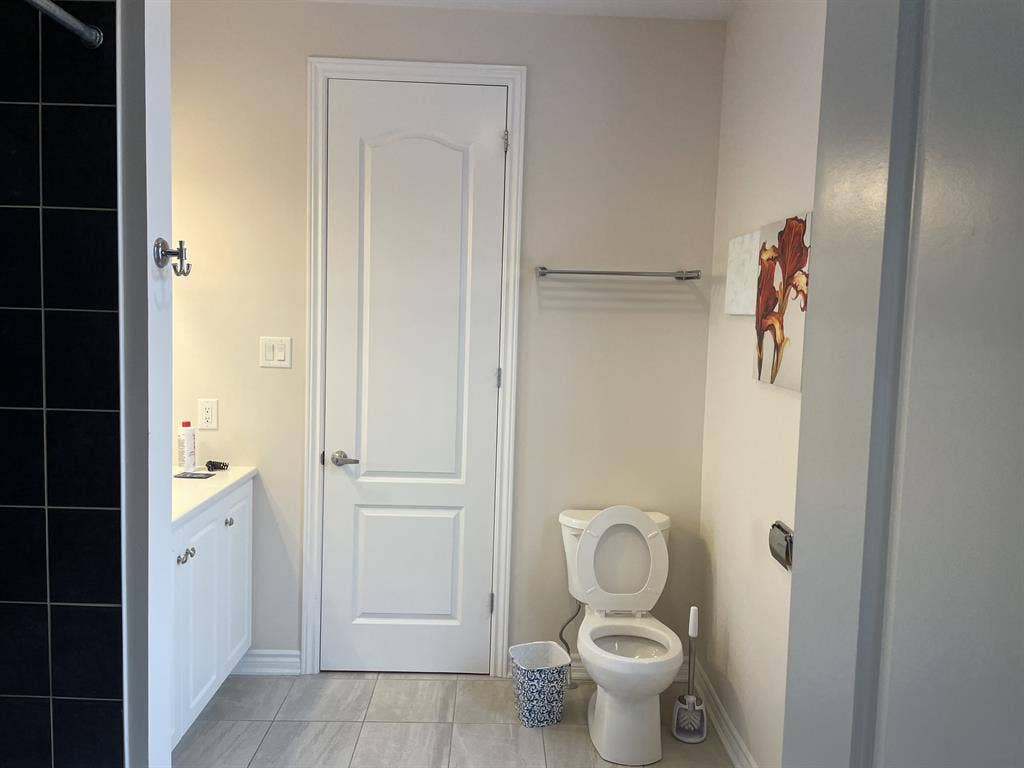 Private room with a shared bathroom