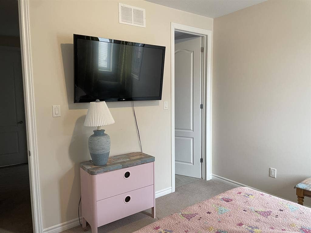 Private room with a shared bathroom