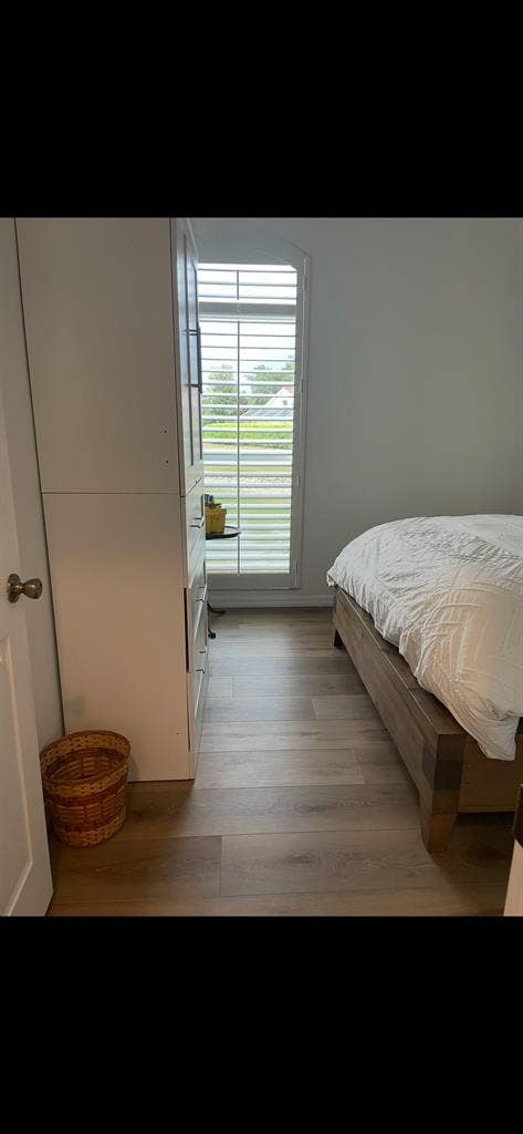 Room/private bath in a happy house!