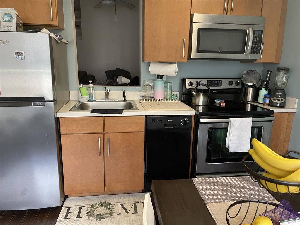 Fully furnished studio apartment