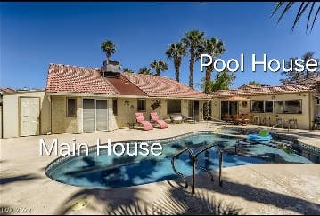 Pool house for rent