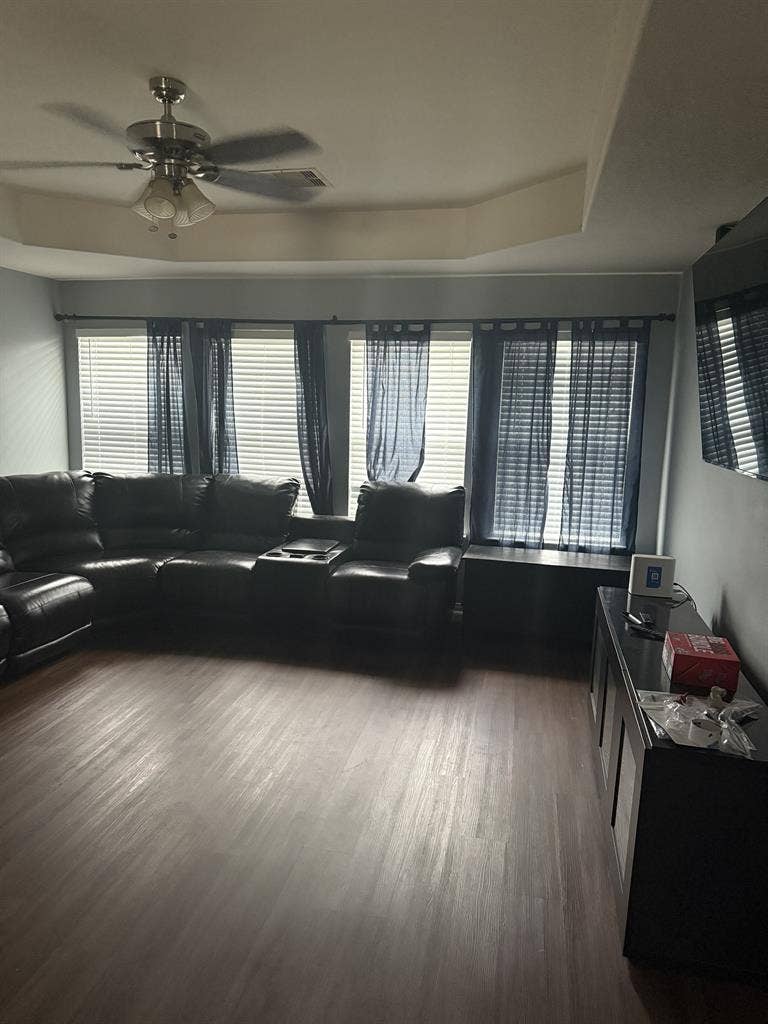 Large furnished bedroom