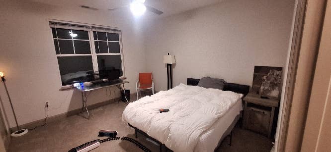 Private furnished room and full ba.