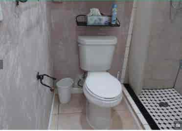 BEDROOM WITH PRIVATE ENTRANCE  BATH