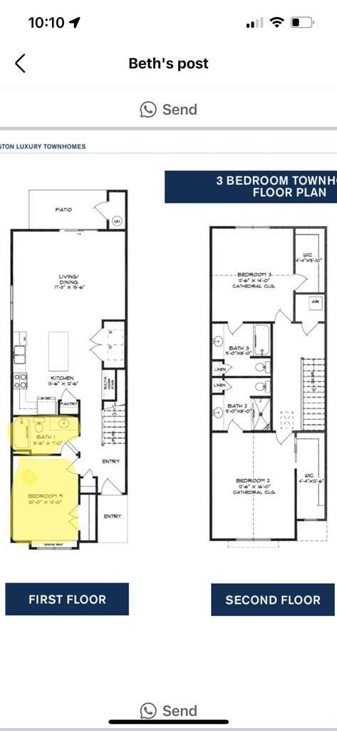 Townhouse Bdrm - Immediate Occupy