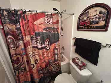 Furnished bedroom/private bath/pool