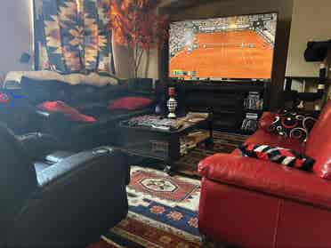 Furnished bedroom/private bath/pool