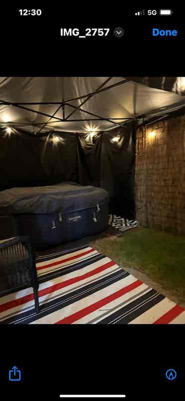 Furnished bedroom/private bath/pool