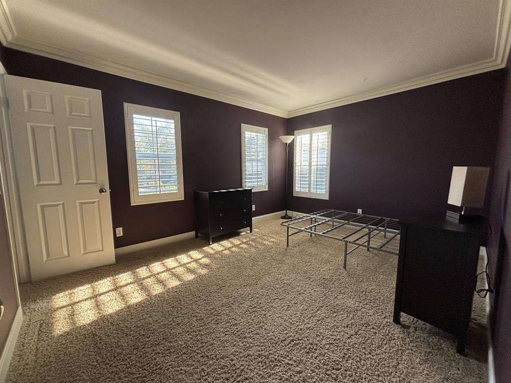 Large room with walk in closet