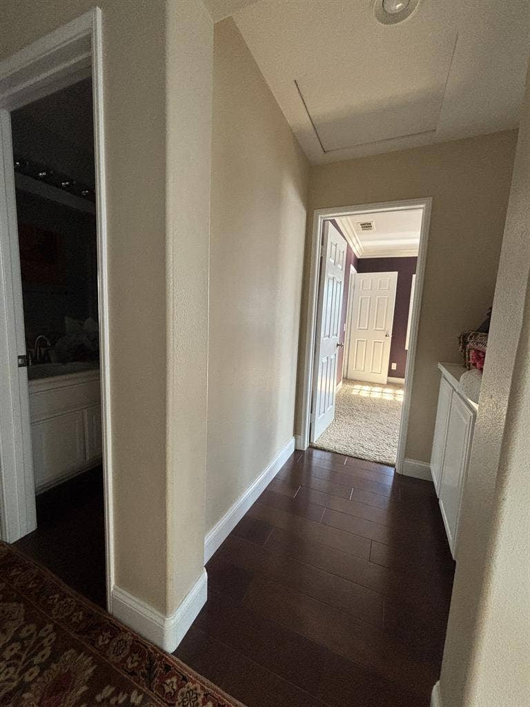 Large room with walk in closet