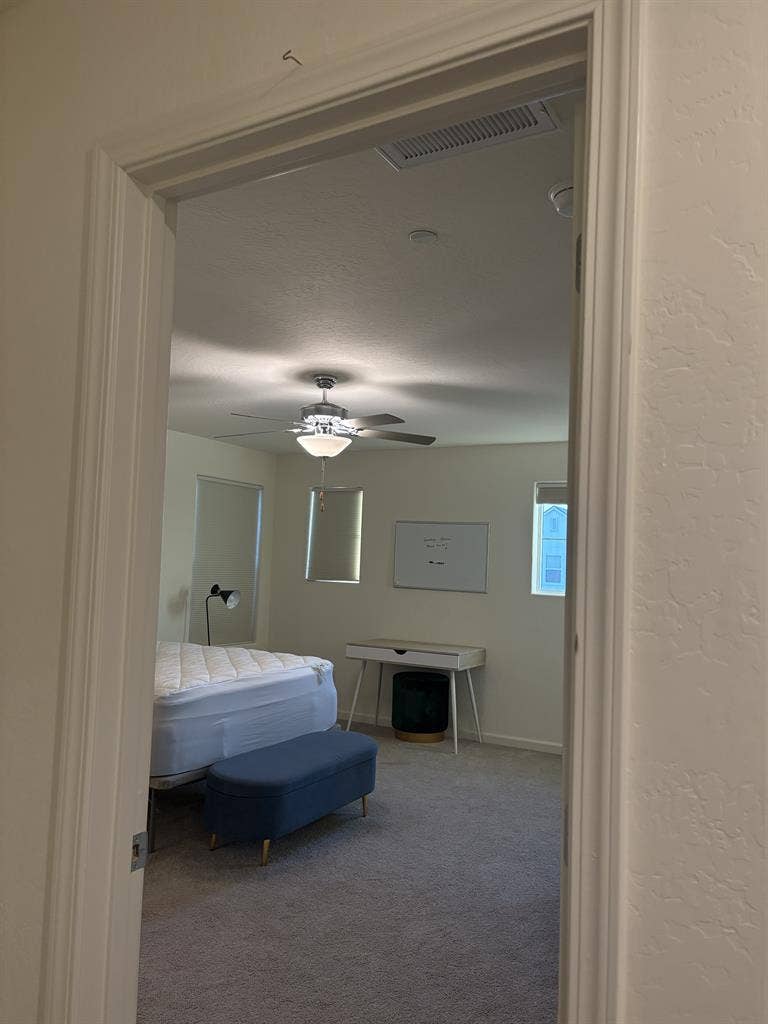 Furnished Master Bedroom available