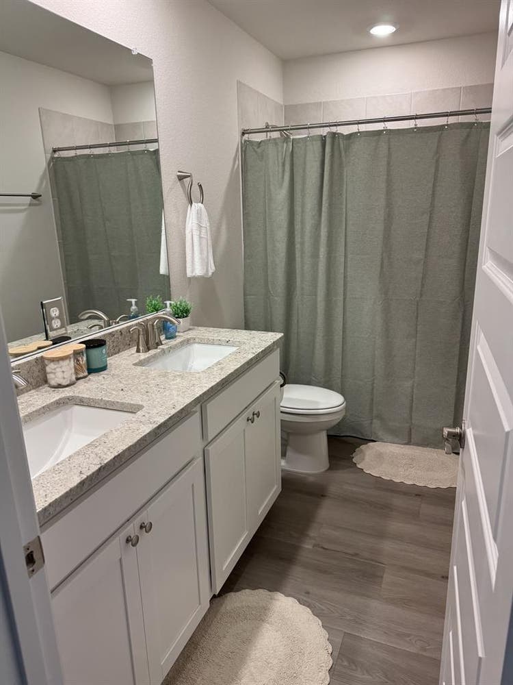 Room available now and master bed